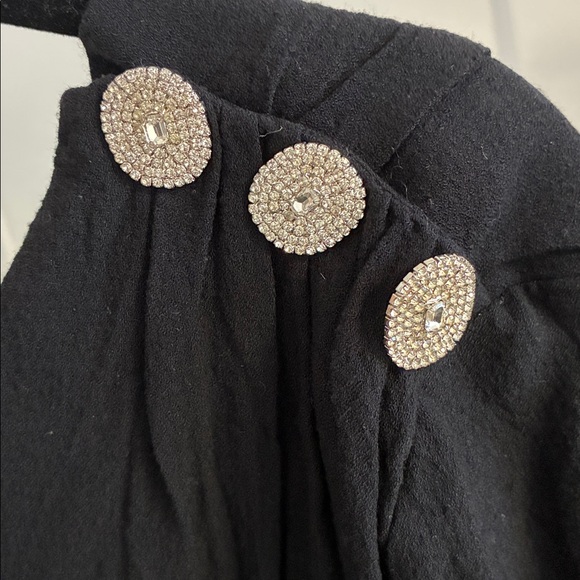 BA&SH Megan crystal-embellished crepe mini dress - Picture 5 of 6